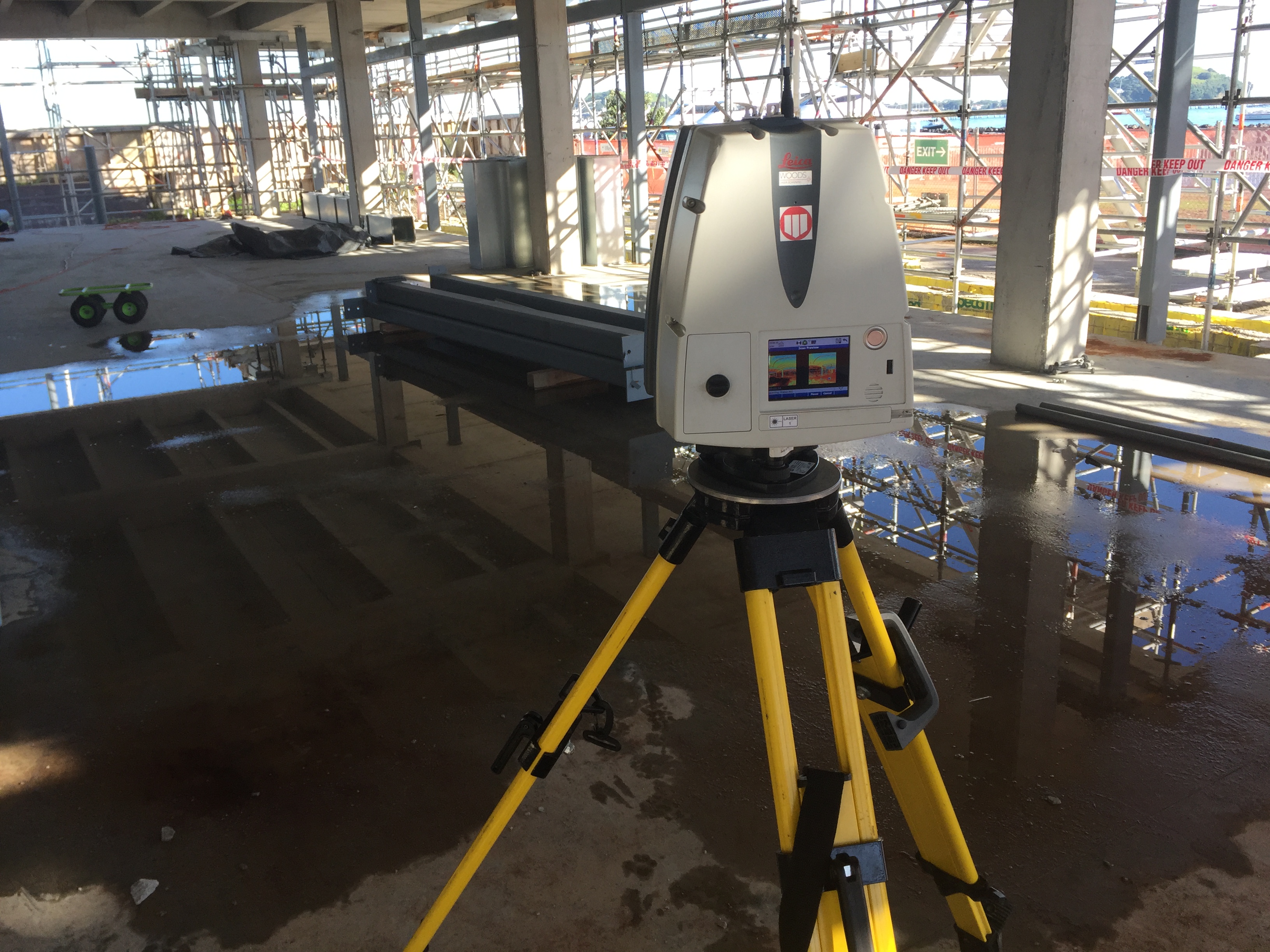 How FRAMECAD software integrates with 3D scanning, optimising internal wall construction 2