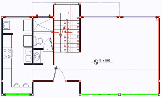 85m2 Frameland - floor plan 2
